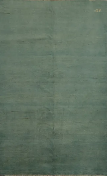 Elegant Minimalistic Gabbeh Rug 5x6 for a Contemporary Living Space