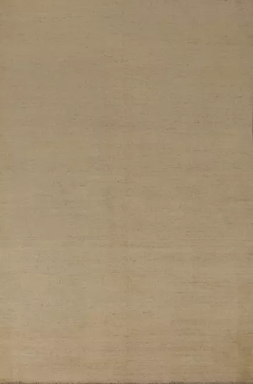 Modern Wool Gabbeh Oriental Area Rug 6x10