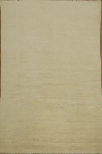 Modern Wool Gabbeh Oriental Area Rug 6x10
