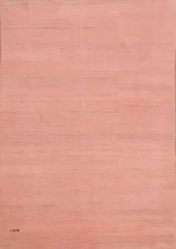 Light Pink Modern Gabbeh Oriental Area Rug 7x9