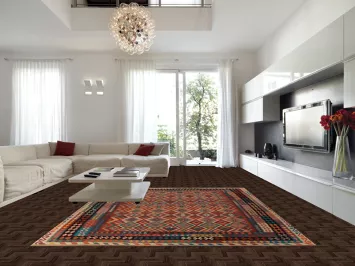 Flat Weave Kilim Oriental Area Rug 10x13