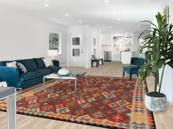 South Western Style Kilim Oriental Area Rug 8x11