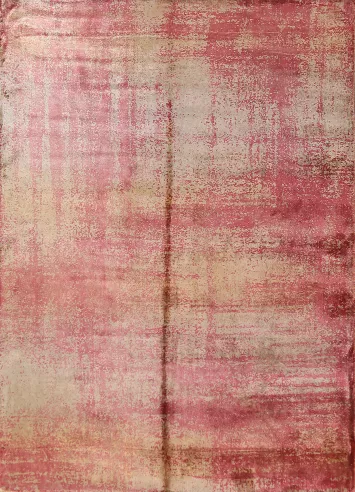 Contemporary Wool Abstract Indian Area Rug 6x8