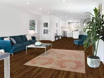 Handmade Wool Abstract Indian Rug 5x7