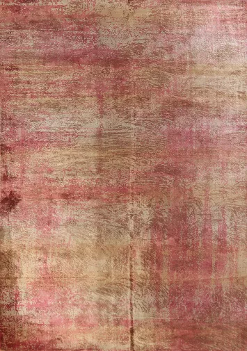 Contemporary Wool Abstract Indian Area Rug 6x8