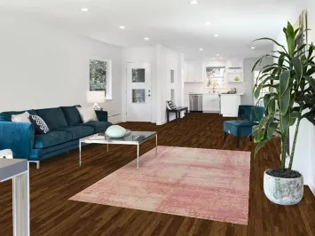 Modern Wool Abstract Indian Area Rug 5x8