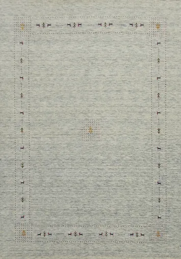 Tribal Wool Gabbeh Indian Area Rug 9x12