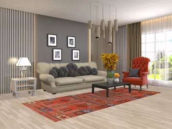 Handmade Wool Tribal Kazak Indian Runner Rug 4x10