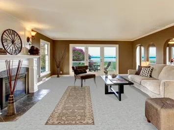 All-Over Handmade Oushak Indian Runner Rug 3x12