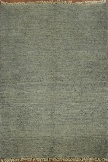 Contemporary Wool Gabbeh Oriental Rug 2x3