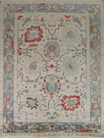 Handmade Wool Oushak Indian Area Rug 8x10