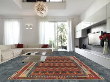 South Western Style Kilim Oriental Large Rug 10x16