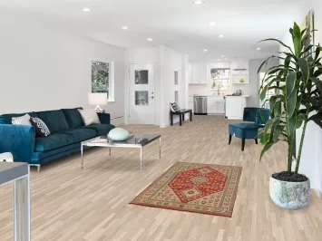 Geometric Wool Kazak Indian Foyer Rug 3x5