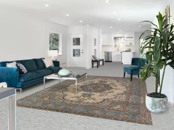 Handmade Wool Tabriz Persian Area Rug 8x11