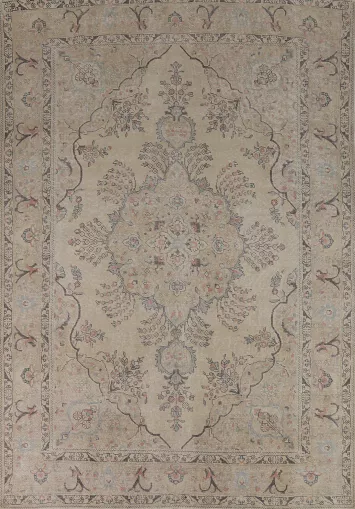 Handmade Floral Tabriz Persian Area Rug 8x11