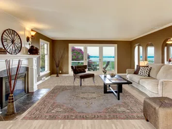 Handmade Gray Wool Tabriz Persian Area Rug 8x11