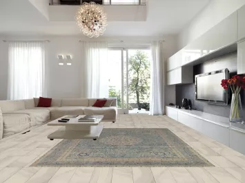 Handmade Blue Tabriz Persian Area Rug 10x13