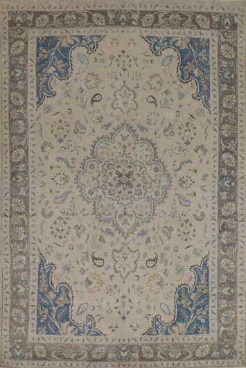 Handmade Floral Tabriz Persian Area Rug 7x10