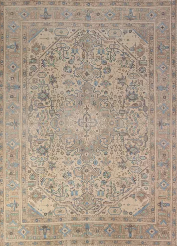 Handmade Wool Tabriz Persian Area Rug 8x11
