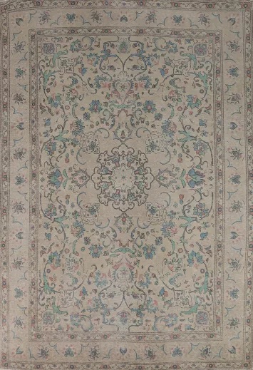 Handmade Wool Tabriz Persian Area Rug 8x11