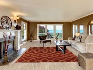 All-Over Moroccan Trellis Oriental Area Rug 8x10