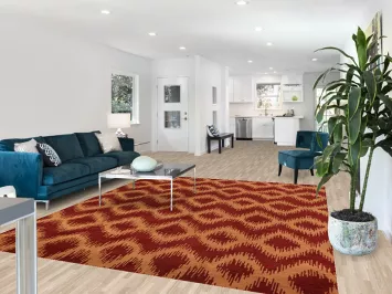 All-Over Moroccan Trellis Oriental Area Rug 8x10