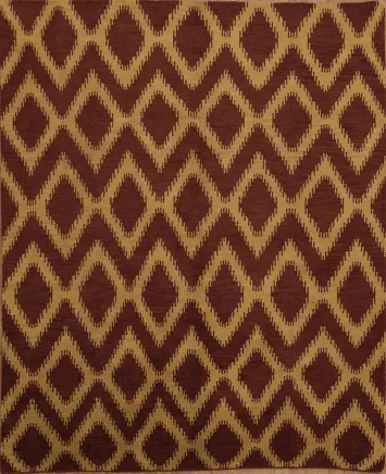 All-Over Moroccan Trellis Oriental Area Rug 8x10