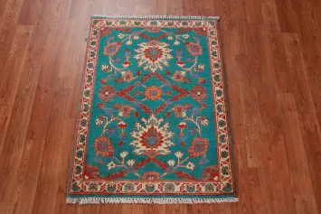 Traditional Wool Kazak Oriental Foyer Rug 2x3