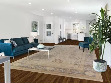 Earth Tone Wool Oushak Indian Large Rug 8x16