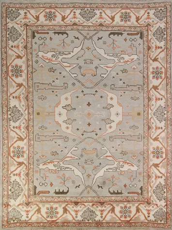 Handmade Oushak Indian Area Rug 8x10