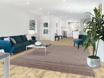 Light Brown Tribal Gabbeh Indian Area Rug 8x12