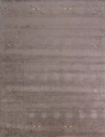 Tribal Wool Gabbeh Indian Area Rug 8x10