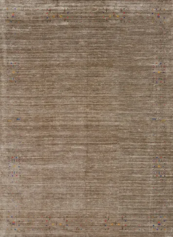 Silk Gabbeh Indian Area Rug 9x12