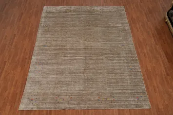 Silk Gabbeh Indian Area Rug 9x12