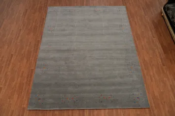 Handmade Gabbeh Indian Area Rug 9x12