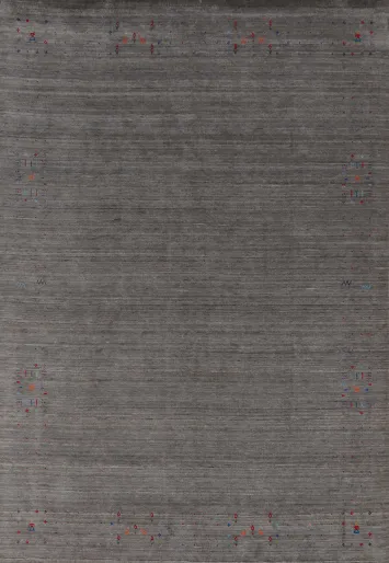 Tribal Wool Gabbeh Indian Area Rug 9x12