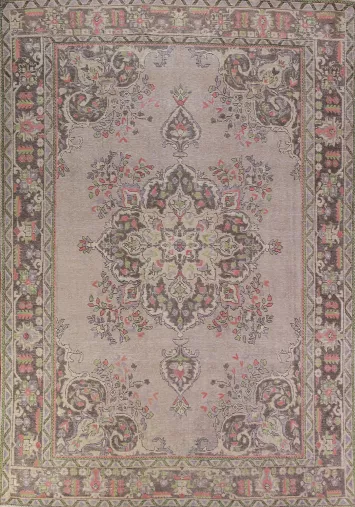 Handmade Wool Tabriz Persian Area Rug 8x11