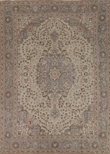 Handmade Wool Tabriz Persian Area Rug 8x11