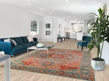 Geometric Oushak Oriental Area Rug 8x10