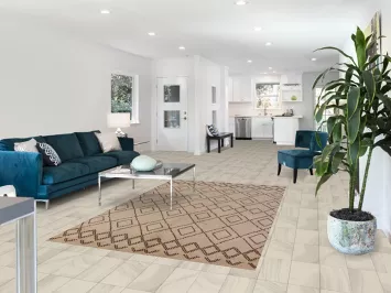 All-Over Moroccan Trellis Oriental Area Rug 5x8