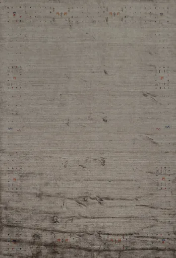 Stylish and Elegant Gabbeh Large Rug Complements Modern Interiors 9x12