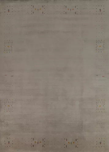 Tribal Silk Gabbeh Oriental Area Rug 9x12