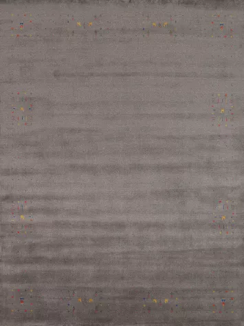 Gray Wool Tribal Gabbeh Oriental Area Rug 8x10