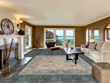 All-Over Handmade Oushak Indian Area Rug 8x10