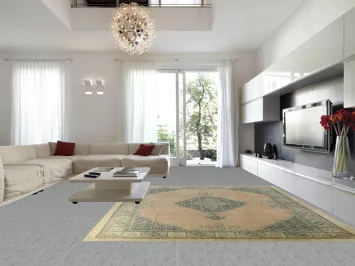 Antique Vegetable Dye Tabriz Persian Large Rug 11x13