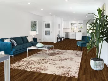 Transitional Oriental Area Rug 6x9