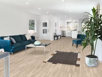 Abstract Transitional Turkish Rug 3x5