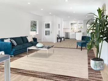 Transitional Turkish Area Rug 9x12