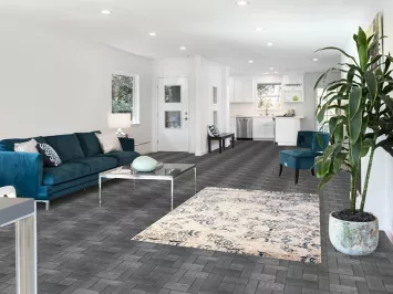 Transitional Oriental Rug 4x6