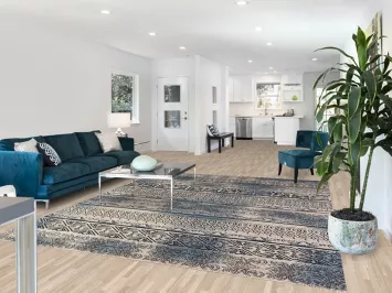 Transitional Oriental Area Rug 8x10